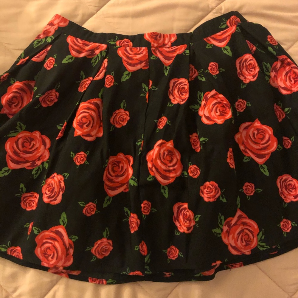 Floral Forever 21 Skirt